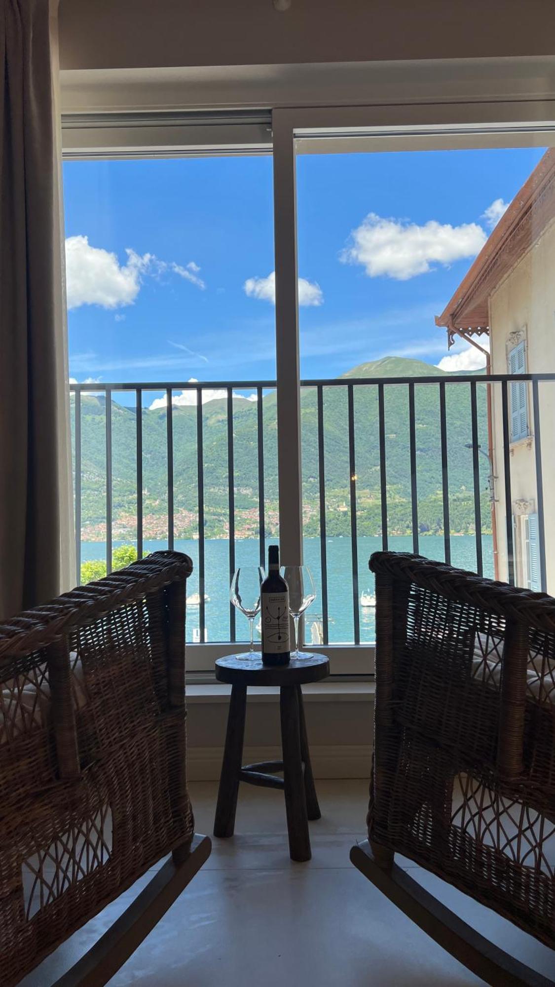 Hotel Villa Aurora Lezzeno Esterno foto